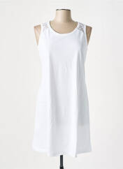 Chemise de nuit blanc LINCLALOR pour femme seconde vue