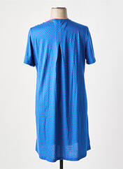 Chemise de nuit bleu LINCLALOR pour femme seconde vue