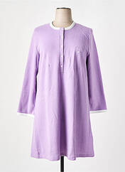 Chemise de nuit violet LINCLALOR pour femme seconde vue