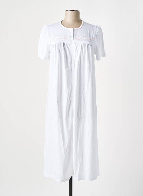 Chemise de nuit blanc LINCLALOR pour femme