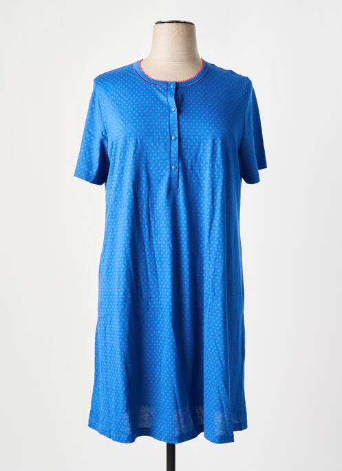 Chemise de nuit bleu LINCLALOR pour femme