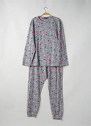 Pyjama gris REBELLE pour femme