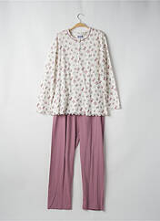 Pyjama violet LINCLALOR pour femme seconde vue