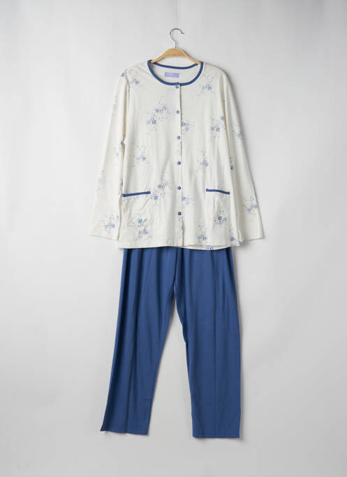 Pyjama bleu LINCLALOR pour femme