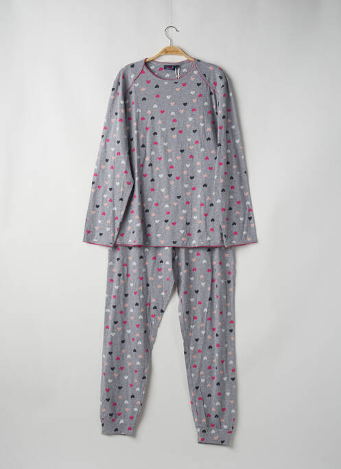 Pyjama gris REBELLE pour femme