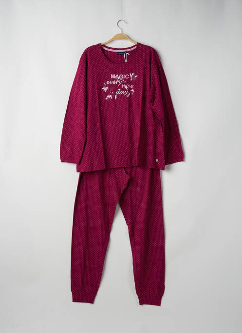 Pyjama rouge PASTUNETTE pour femme