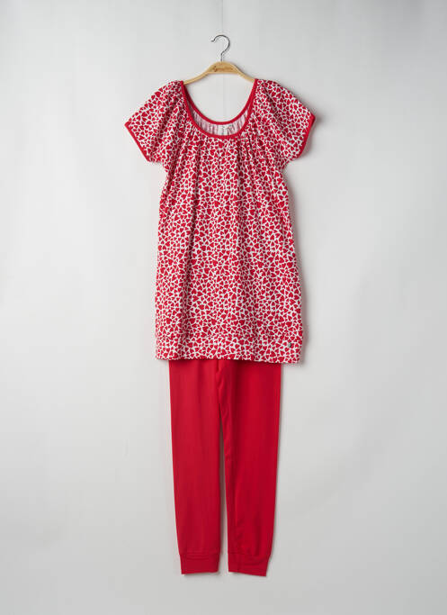 Pyjama rouge REBELLE pour femme