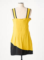 Robe courte jaune VIRGINIE & MOI pour femme seconde vue