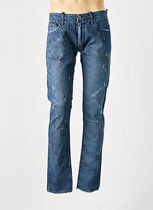 Jeans coupe slim bleu BRAY STEVE ALAN pour homme