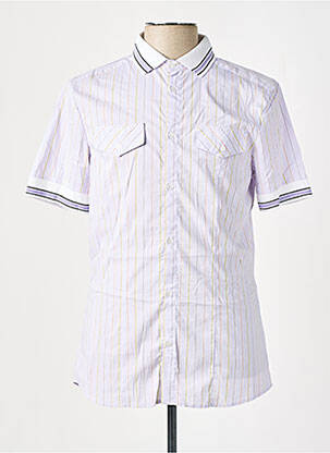 Chemise manches courtes violet ABSOLUT JOY pour homme