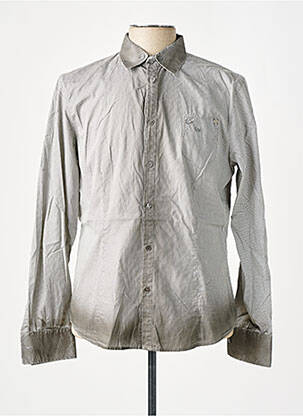 Chemise manches longues gris BRAY STEVE ALAN pour homme