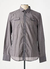 Chemise manches longues gris EINSTEIN pour homme seconde vue