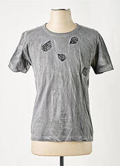 T-shirt gris EINSTEIN pour homme seconde vue