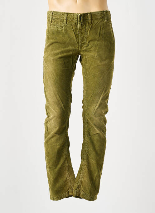 Jeans coupe droite vert BRAY pour homme