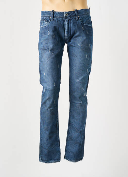 Jeans coupe slim bleu BRAY STEVE ALAN pour homme