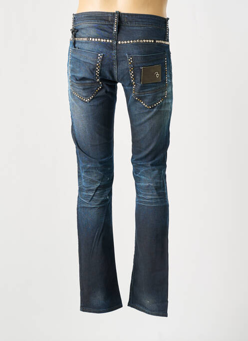 Jeans coupe slim bleu BRAY STEVE ALAN pour homme