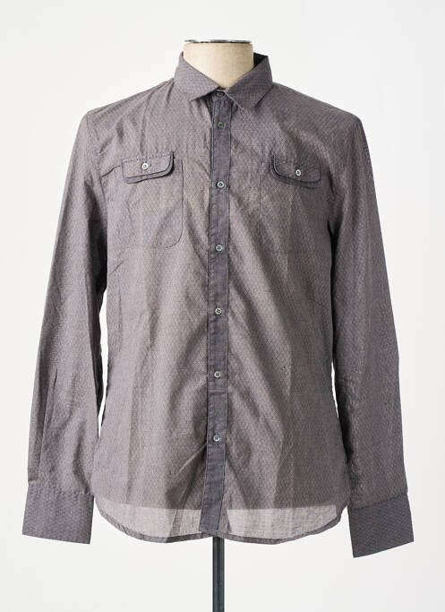 Chemise manches longues gris EINSTEIN pour homme