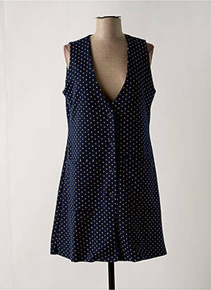Veste casual coupe cintrée bleu COMPAÑIA FANTASTICA femme