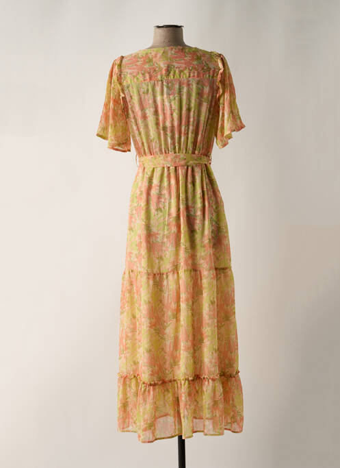 Robe longue rose GRACE & MILA pour femme