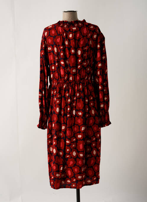 Robe mi-longue rouge COMPAÑIA FANTASTICA pour femme