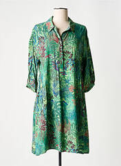 Robe mi-longue vert DIPLODOCUS pour femme seconde vue