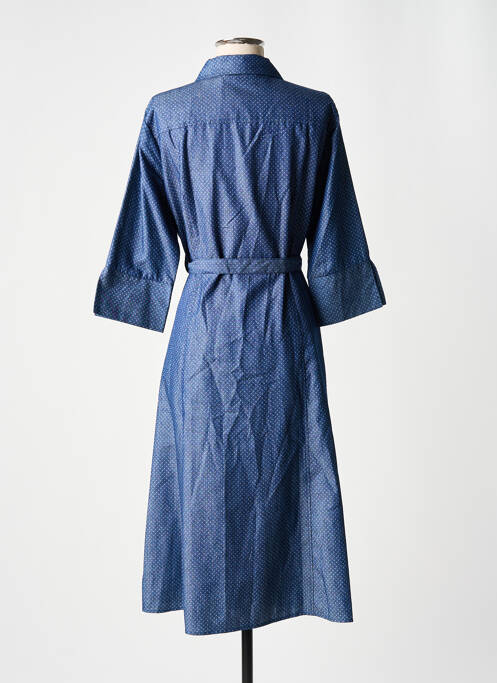 Robe mi-longue bleu CREAM pour femme