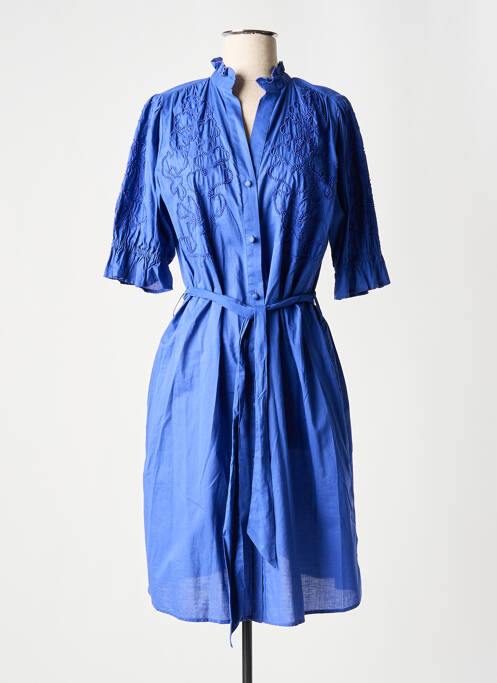 Robe mi-longue bleu FABIENNE CHAPOT pour femme