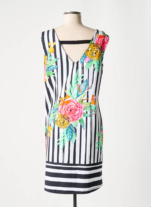 Robe mi-longue noir DOLCEZZA pour femme