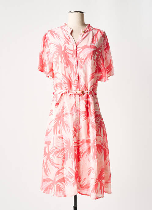 Robe mi-longue rose FABIENNE CHAPOT pour femme