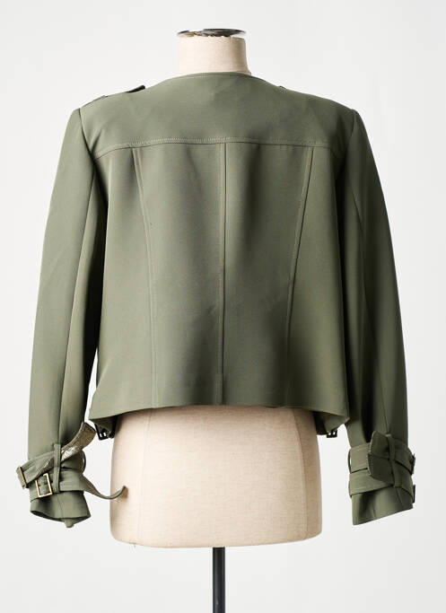 Veste casual vert SONIA K pour femme