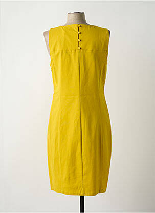 Robe mi-longue sans manche sans manche vert SKUNKFUNK femme