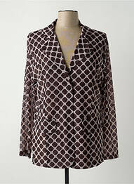 Blazer fausses poches marron EROKE femme