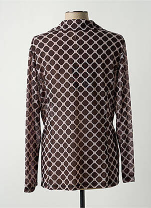 Blazer fausses poches marron EROKE femme
