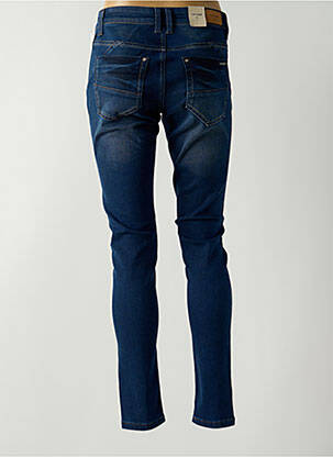 Jeans coupe slim stretch taille normale bleu CREAM femme