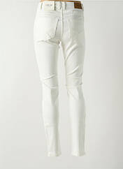 Jeans coupe slim blanc CREAM pour femme seconde vue