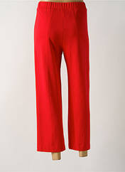 Pantalon 7/8 rouge POUPEE CHIC pour femme seconde vue