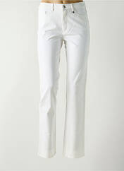 Pantalon slim beige BRUNO SAINT HILAIRE pour femme seconde vue