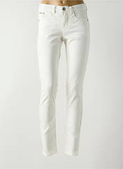 Pantalon slim blanc CREAM pour femme seconde vue