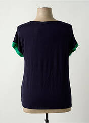 T-shirt bleu POUPEE CHIC pour femme seconde vue