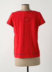 T-shirt rouge POUPEE CHIC pour femme seconde vue