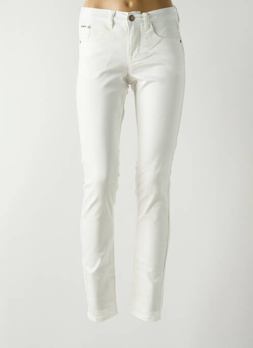 Pantalon slim blanc CREAM pour femme