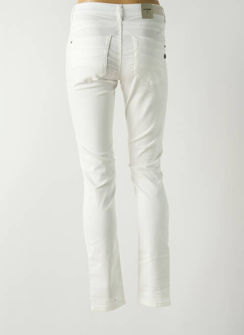 Pantalon slim blanc CREAM pour femme