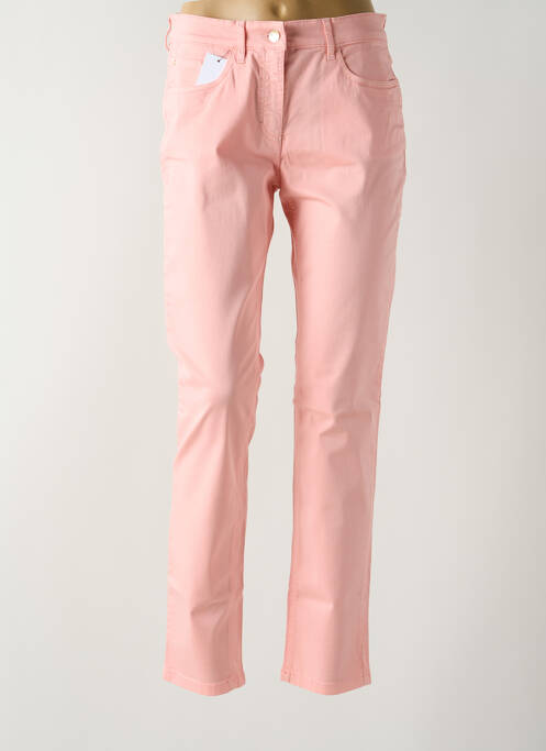 Pantalon slim rose ZERRES pour femme