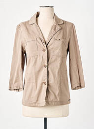 Blazer poches beige AGATHE & LOUISE femme