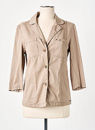 Blazer poches beige AGATHE & LOUISE femme