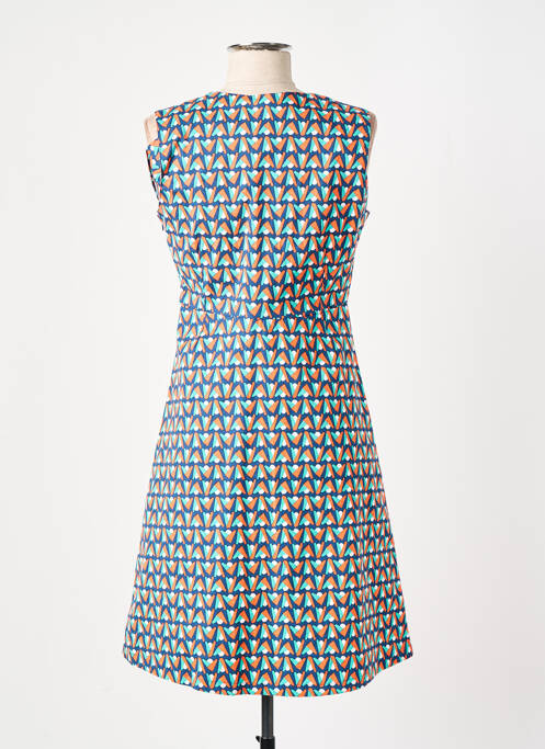 Robe mi-longue bleu PRINCESSE NOMADE pour femme