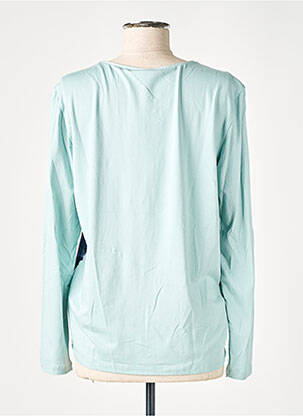 Top col rond manches longues vert GERRY WEBER femme