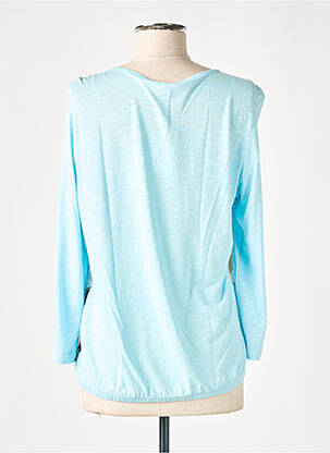 Top col rond manches longues bleu GERRY WEBER femme