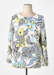 Top col rond manches longues blanc GERRY WEBER femme