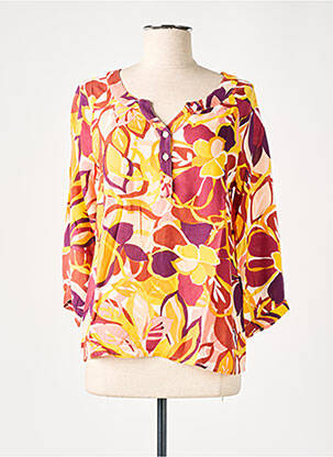 Blouse jaune AGATHE & LOUISE pour femme